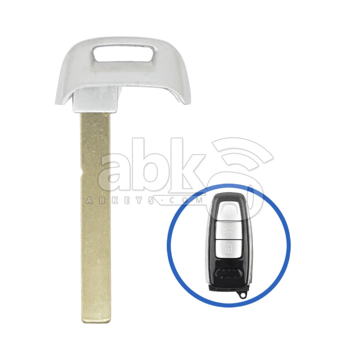 Audi 2019+ Smart Key Blade HU162 - ABK-3354 - ABKEYS.COM