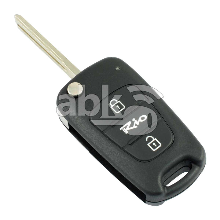 Kia Rio 2007+ Flip Remote Cover 3Buttons TOY40 - ABK-3380 - ABKEYS.COM