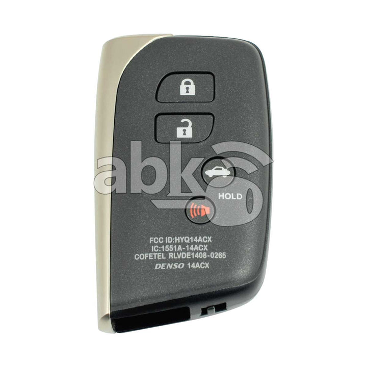 Genuine Lexus LS460 LS600H 2013+ Smart Key 4Buttons 89904-50K80 89904-50N10 315MHz HYQ14ACX P1 98 -
