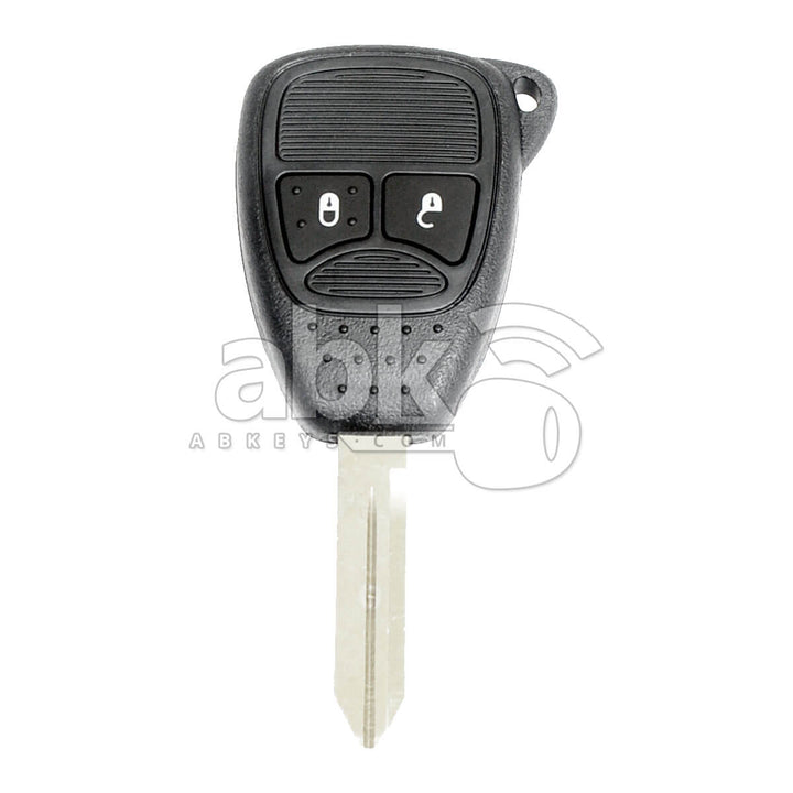 Genuine Jeep Wrangler Patriot 2008+ Key Head Remote 2Buttons 68001703AA 68001703AC 433MHz CY22 -