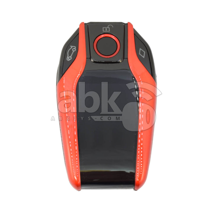 LCD Universal Smart Key For All Brands BMW Style Red Color - ABK-3481-BM1-RED - ABKEYS.COM