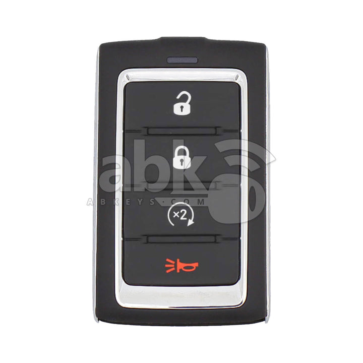 Jeep Wagoneer 2021+ Smart Key 4Buttons 433MHz M3NWXFOB1 - ABK-3497 - ABKEYS.COM