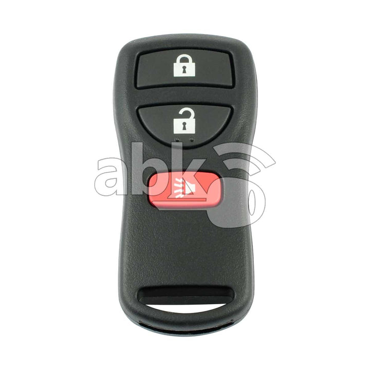 Genuine Nissan Infiniti 2002+ Remote Control 3Buttons 28268-ZT03A 315MHz CWTWB1U821 - ABK-3549 -