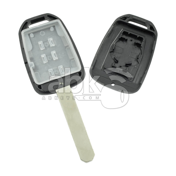 Honda 2012+ Key Head Remote Cover 3Buttons HON66 - ABK-3637 - ABKEYS.COM