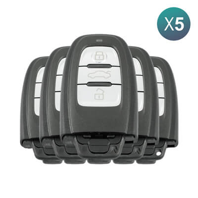 Audi BCM2 2009-2018 Смарт-Ключ, 3Кнопки, 433MHz 5 шт Комплект
