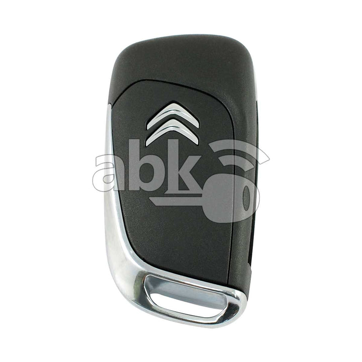 Genuine Citroen DS3 DS4 C4 2010+ Flip Remote 3Buttons 6490KF 433MHz VA2 - ABK-3657 - ABKEYS.COM