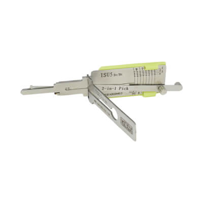 Genuine Lishi NightVision Herramienta de Apertura y Decodificador 2-en-1 para ISU5 NVLISHI2-1ISU5