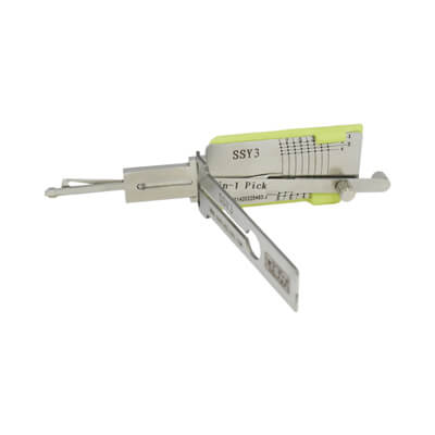 Genuine Lishi NightVision Apertura y Decodificador 2-en-1 Para SSY3 Herramienta Lishi NVLISHI2-1SSY3