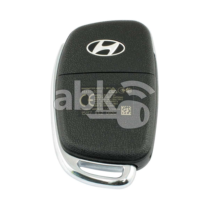 Genuine Hyundai Tucson 2017+ Flip Remote 3Buttons 95430-D3100 433MHz TL-433-EU-TP RKE-4F22 -