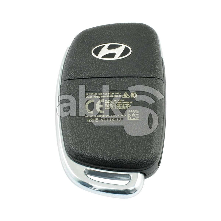 Genuine Hyundai Santa Fe 2014+ Flip Remote 3Buttons 95430-2W410 433MHz RKE-4F17 - ABK-3711 -