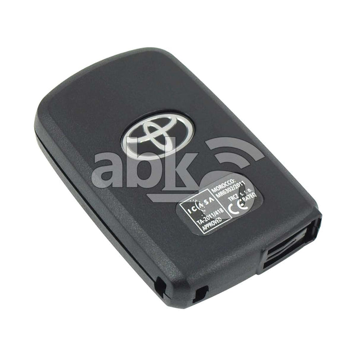Genuine Toyota Yaris Auris 2012+ Smart Key 2Buttons 89904-0D130 433MHz BA7EQ P1 88 - ABK-3744 -