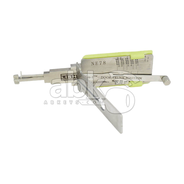 Genuine Lishi NightVision 3-in-1 Pick / Decoder For NE78 Lishi Tool NVLISHI3-1NE78 - ABK-3780 -