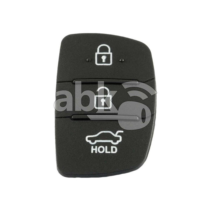 Hyundai Sonata Tucson Santa Fe Accent Elantra 2013+ Remote Buttons Pad 3Buttons - ABK-3823-SONATA -
