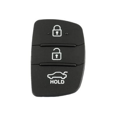 Hyundai Sonata, Tucson, Santa Fe, Accent, Elantra 2013+ Remote Buttons Pad, 3Buttons