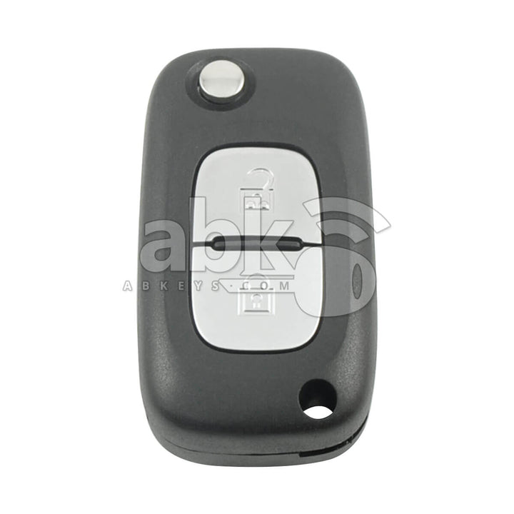Renault Clio3 Kangoo Master 2006+ Flip Remote 2Buttons 433MHz - ABK-3842 - ABKEYS.COM
