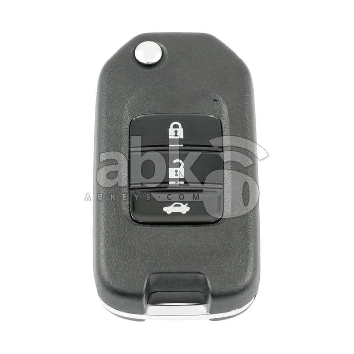 Genuine Honda Accord 2015+ Flip Remote 3Buttons 433MHz HLIK6-3T HON66 - ABK-3878 - ABKEYS.COM