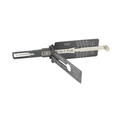 Genuine Lishi T3 2-in-1 Pick / Decoder For TOY2 Lishi Tool T52 TOY2-2IN1