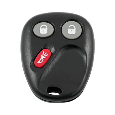 Chevrolet, Buick 2002+ Capa de Controle Remoto, 3Botões