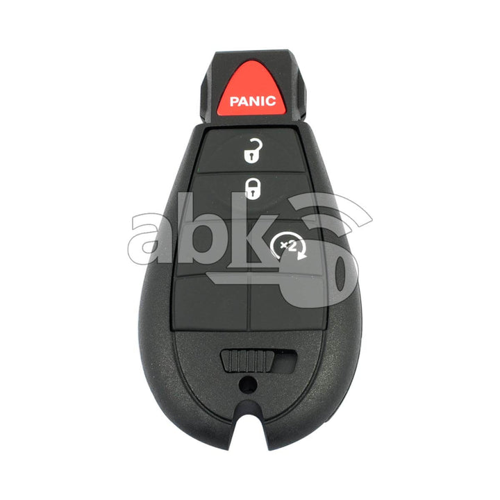 Jeep Chrysler Dodge Fobik 2010+ Remote Control Cover 4Buttons IYZ-C01C - ABK-4007 - ABKEYS.COM