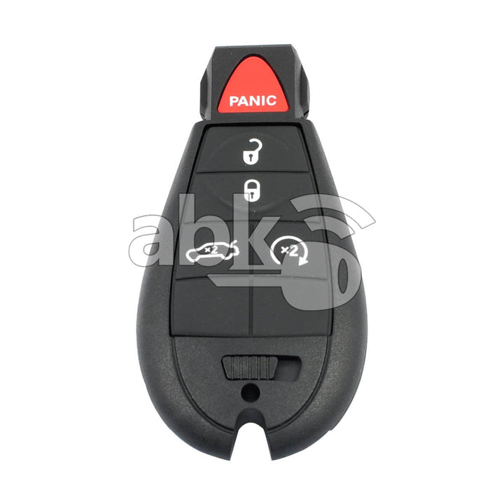 Jeep Chrysler Dodge Fobik 2010+ Remote Control Cover 5Buttons IYZ-C01C - ABK-4009 - ABKEYS.COM