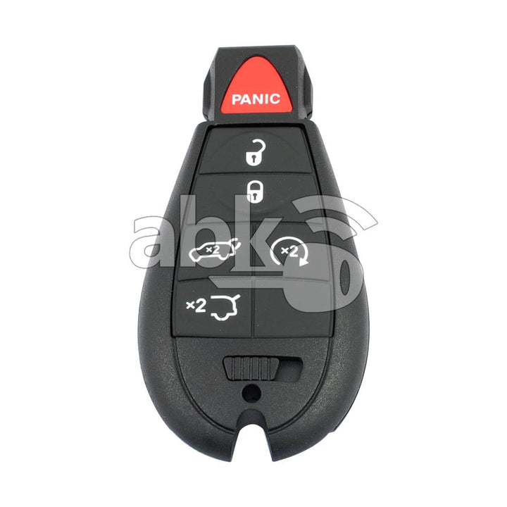 Jeep Chrysler Dodge Fobik 2010+ Remote Control Cover 6Buttons IYZ-C01C - ABK-4012 - ABKEYS.COM