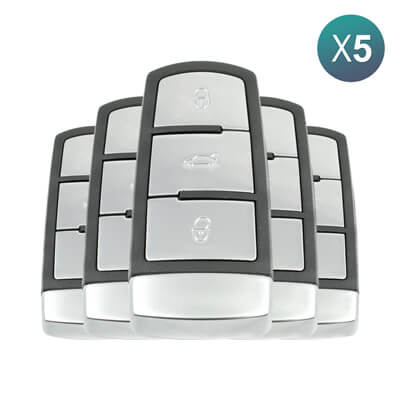 Volkswagen Passat 2006-2012 Clé Intelligente, 3Boutons 3C0 959 752 BA 3C0959752BA 433MHz 5 pièces Lot