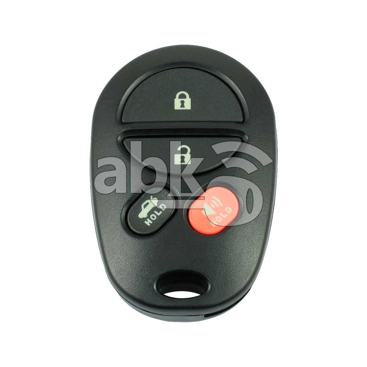 Genuine Toyota Camry Aurion 2007+ Remote Control 4Buttons 89742-06030 433MHz - ABK-411 - ABKEYS.COM