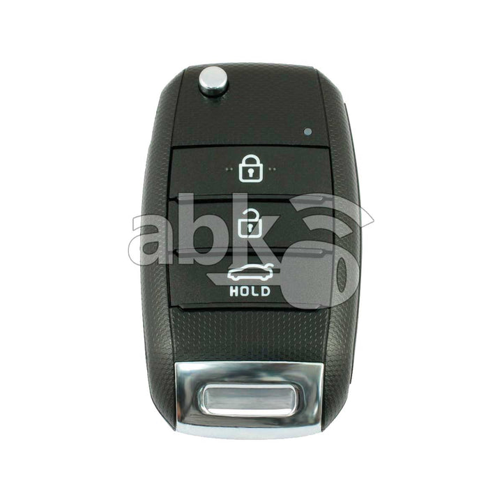 Genuine Kia Rio 2014+ Flip Remote 3Buttons 95430-1W053 433MHz RKE-4F13 - ABK-4163 - ABKEYS.COM