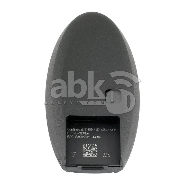 Genuine Nissan Rogue 2016+ Smart Key 5Buttons 285E3-6FL7B 433MHz KR5S180144106 - ABK-4179 -