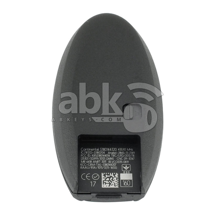 Genuine Infiniti QX60 2016+ Smart Key 5Buttons 285E3-9NF5A 433MHz KR5S180144014 - ABK-4180 -
