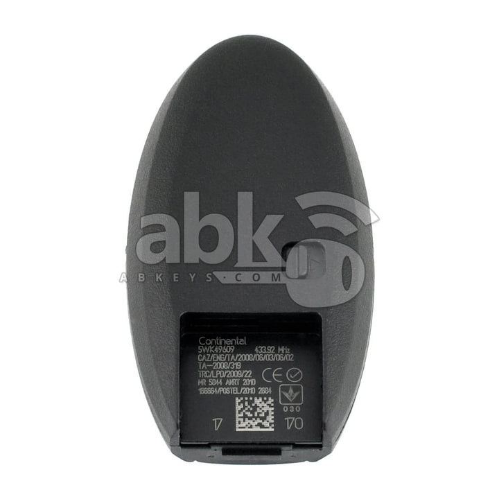 Genuine Nissan Maxima 2014+ Smart Key 4Buttons 285E3-JC07A 433MHz 5WK49609 - ABK-4181 - ABKEYS.COM