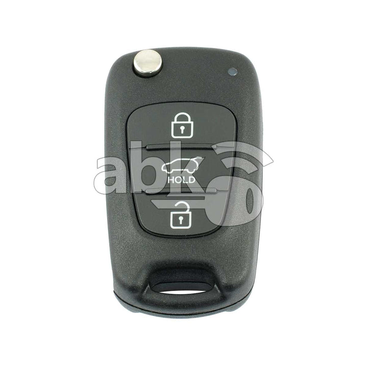 Genuine Hyundai I20 2009+ Flip Remote 3Buttons 95430-1J000 95430-1J050 433MHz OKA-185T - ABK-4210 -