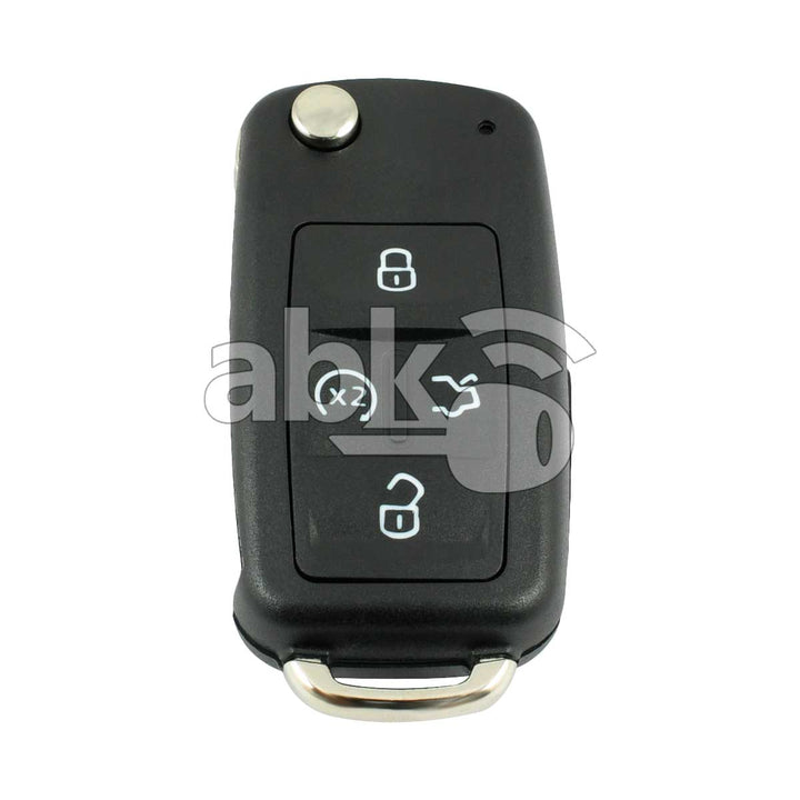 Volkswagen 2007+ Flip Remote Cover 4Buttons HU66 - ABK-4247 - ABKEYS.COM