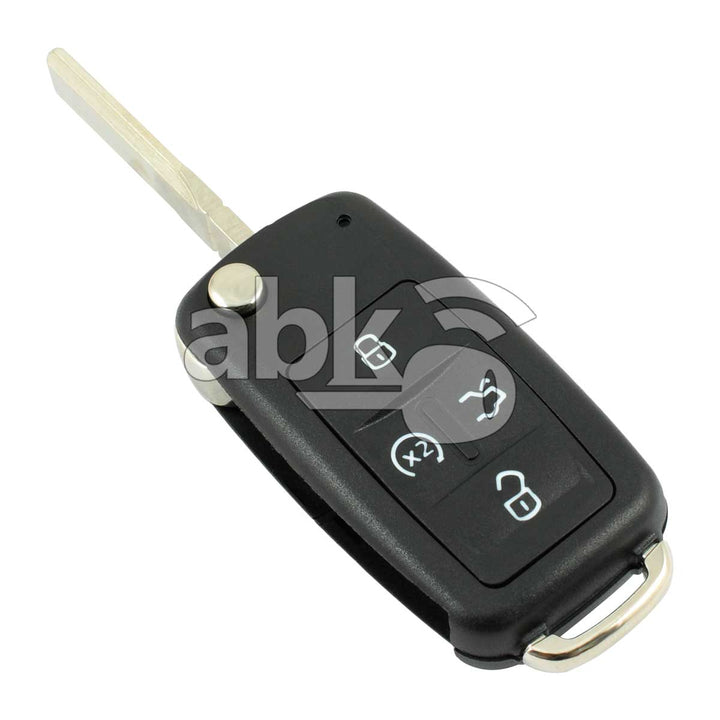 Volkswagen 2007+ Flip Remote Cover 4Buttons HU66 - ABK-4247 - ABKEYS.COM