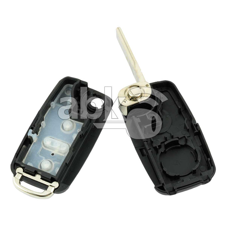 Volkswagen 2007+ Flip Remote Cover 4Buttons HU66 - ABK-4247 - ABKEYS.COM