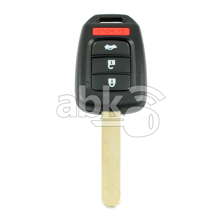 Honda Accord Civic CR-V HR-V 2012+ Key Head Remote Cover 4Buttons HON66 - ABK-4252 - ABKEYS.COM