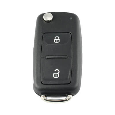 Volkswagen 2005-2017 Funda Control Remoto Plegable, 2Botones, HU66