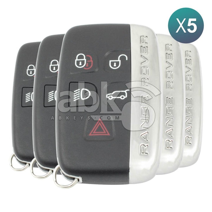Range Rover Sport Vogue Evoque Velar 2010+ Smart Key 5Pcs Offer KOBJTF10A 433MHz 5E0U40247 -