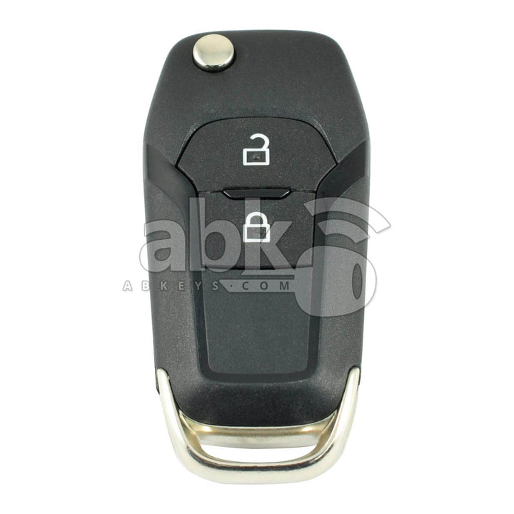 Genuine Ford Mondeo Ranger 2014+ Flip Remote 2Buttons EB3T-15K601-BA 433MHz HU101 - ABK-4390 -