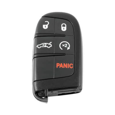 Jeep, Dodge 2011-2024 Funda Llave Inteligente, 5Botones