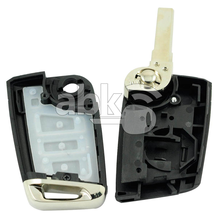 Volkswagen MQB 2014+ Flip Remote Cover 3Buttons HU66 - ABK-4449 - ABKEYS.COM