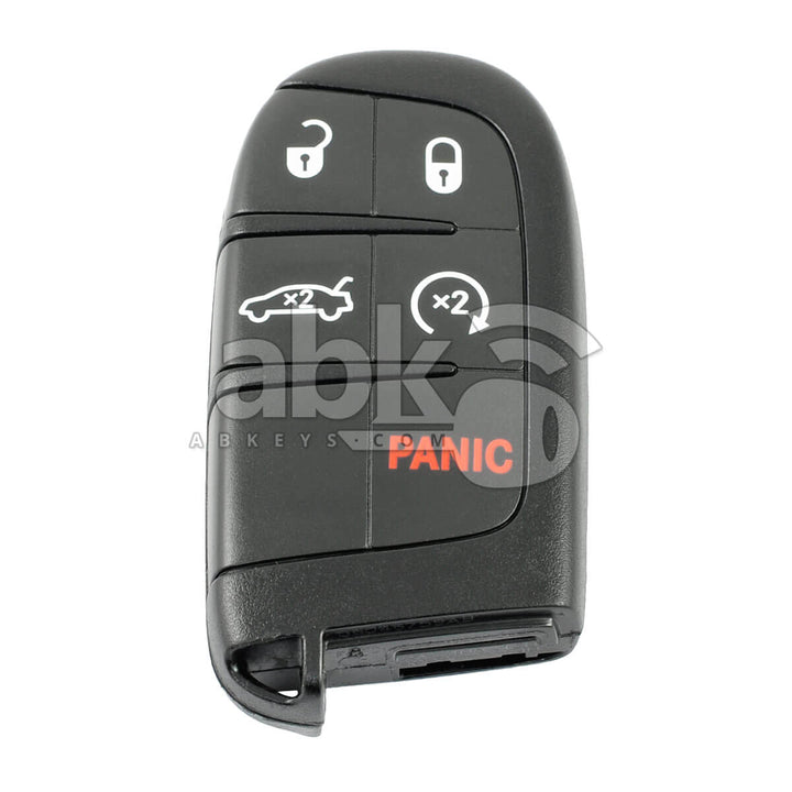Genuine Chrysler 300 2019+ Smart Key 5Buttons 68394191AA 433MHz M3M-40821302 - ABK-4475 - ABKEYS.COM