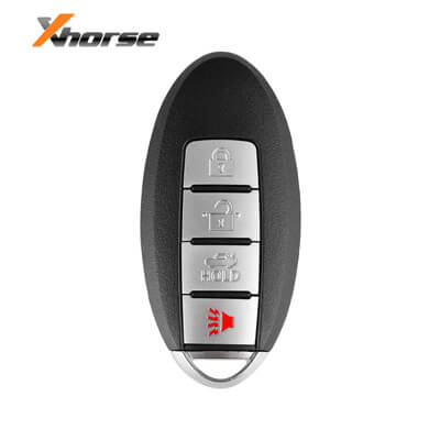 Xhorse Clé Intelligente Universelle XSNIS2EN Style Nissan 4Boutons
