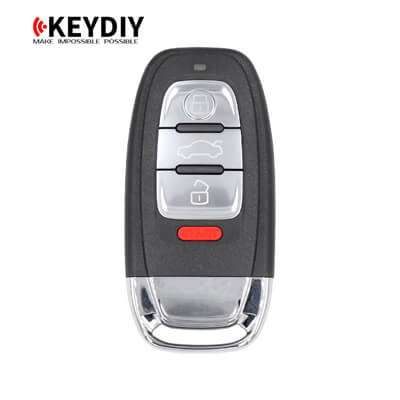 KeyDiy KD Clé Intelligente Universelle Série ZB Type Audi Avec 4Boutons ZB01-4