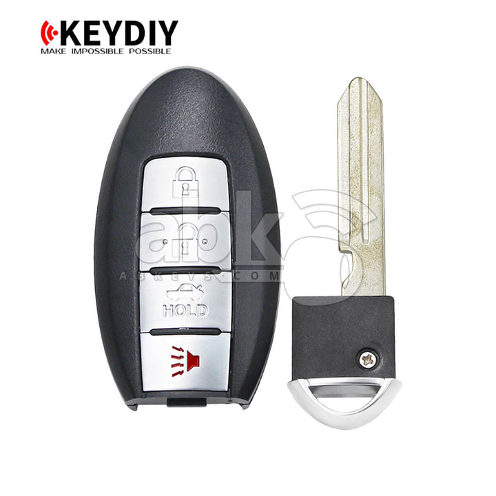 KeyDiy KD Universal Smart key ZB Series Nissan Type With 4Buttons ZB03-4 - ABK-4499-ZB03-4 -