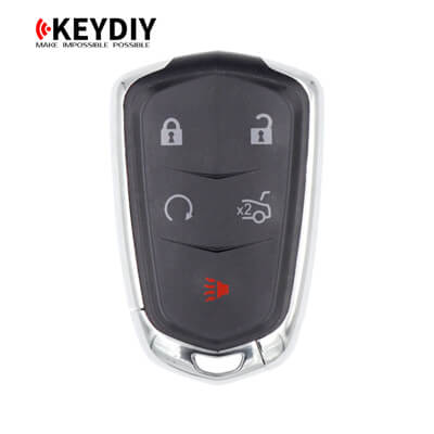 KeyDiy KD Clé Intelligente Universelle Série ZB Type Cadillac Avec 5Boutons ZB05-5