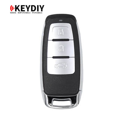 KeyDiy KD Clé Intelligente Universelle Série ZB Type Audi Avec 3Boutons ZB08-3
