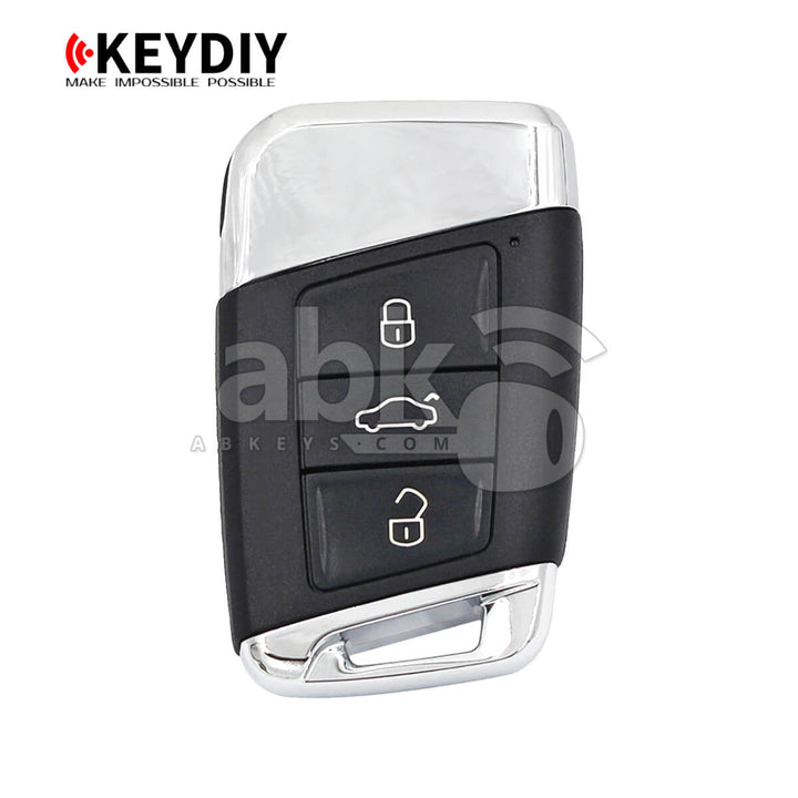 KeyDiy KD Universal Smart key ZB Series Volkswagen Type With 3Buttons ZB17 - ABK-4499-ZB17 -