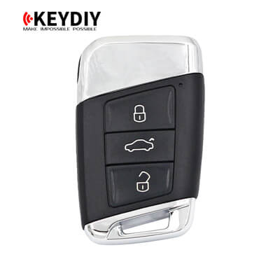KeyDiy KD Clé Intelligente Universelle Série ZB Type Volkswagen Avec 3Boutons ZB17