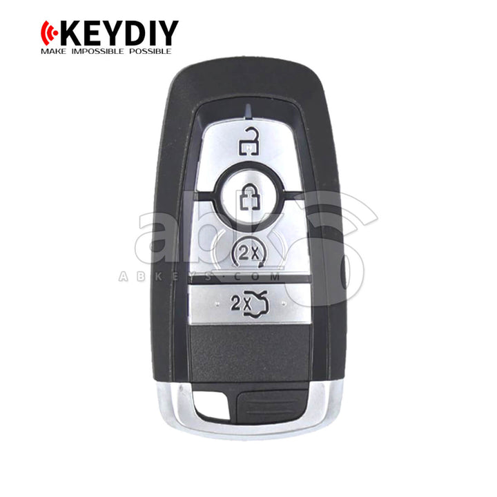 KeyDiy KD Universal Smart key ZB Series Ford Type With 4Buttons ZB21-4 - ABK-4499-ZB21-4 -